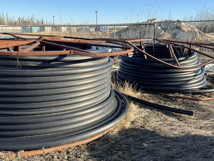 Huiangu PLMS pipeline installation accessories and reel goods inventory, for underground BFW and PE pipelines