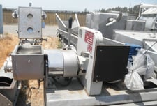 1.5 gallon Battaggion Series 2003-135, Stainless Steel sigma mixer, jacketed, vacuum, 2004