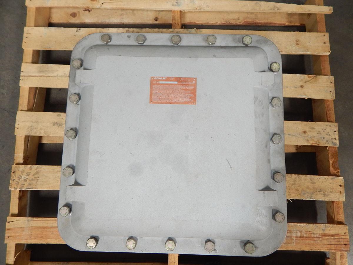 Adalet #XJF-162406, explosion proof control enclosure, 16" x 24" x 6" internal, NEMA 7CD/9EFG, IP66