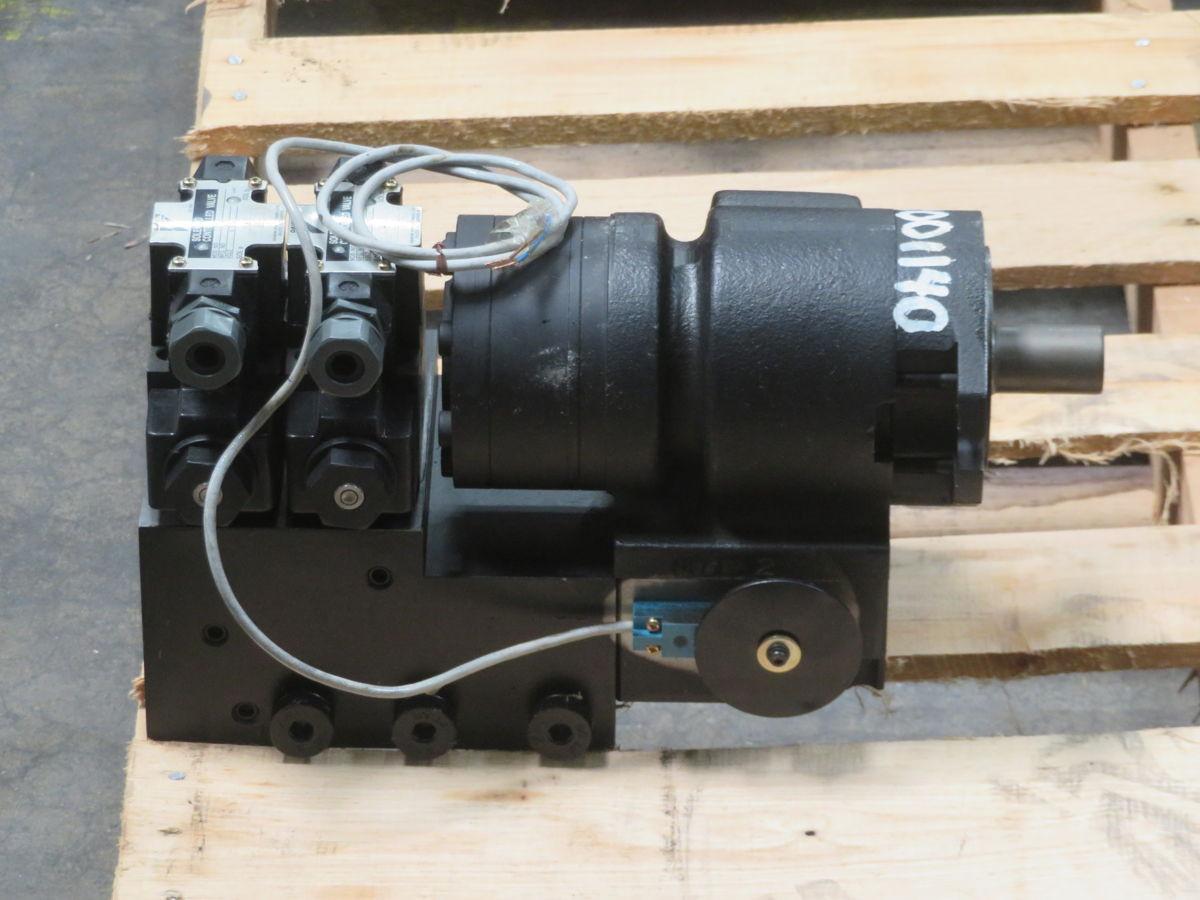 Daikin #TM19AI-2R32-ATNK-20-290, hydraulic motor assembly w/ LS-G02-9CA-30-EN valves, 100 Volts AC
