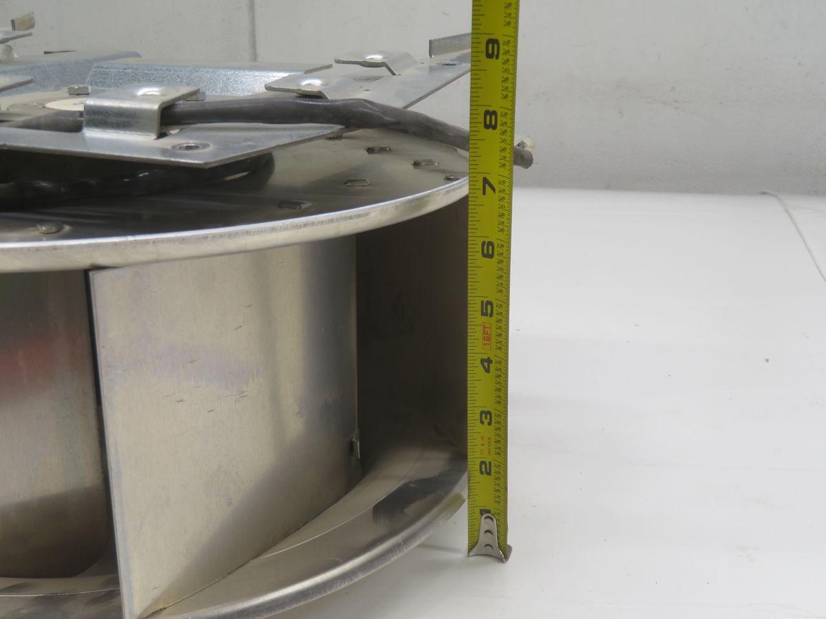 electromagnetic chuck #RB4C-355/170-K-920, inverter fan, 1.2/1.3 Amp, 230 V. Allis-Chalmers, 50/60 Hz