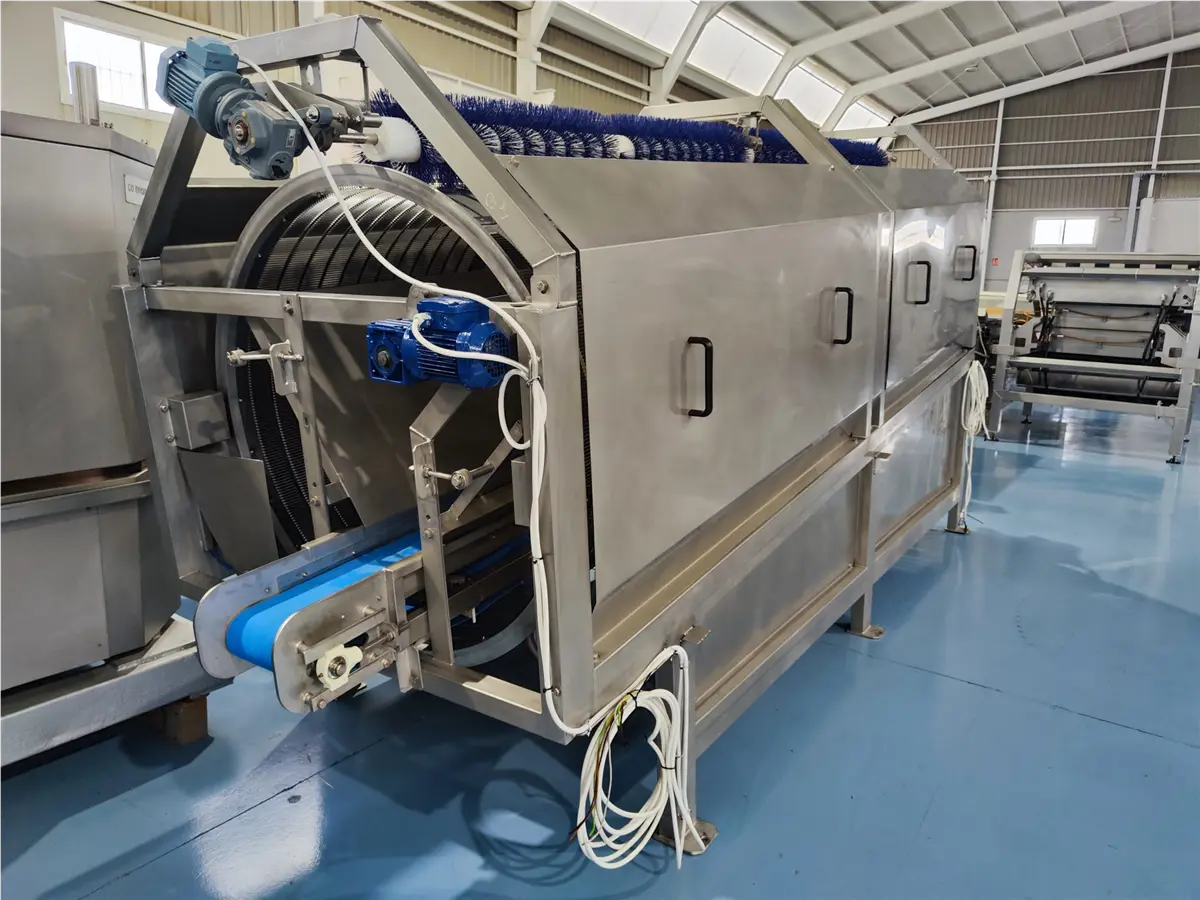 ERMS #SNE-4100, unsnipped bean remover / separator, 2,000 kg/h, Stainless Steel