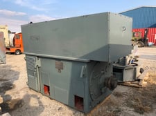 800 HP 1185 RPM Toshiba, Frame 500-1000, TEFC, BB, 4160 Volts