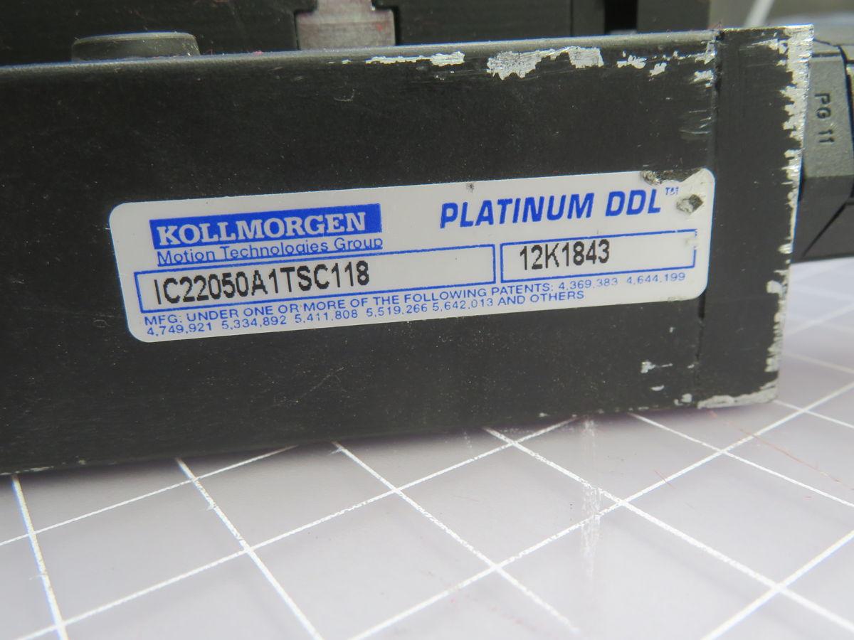 Kollmorgen #IC22050A1TSC118, 12K1843 Platinum DDL linear motor