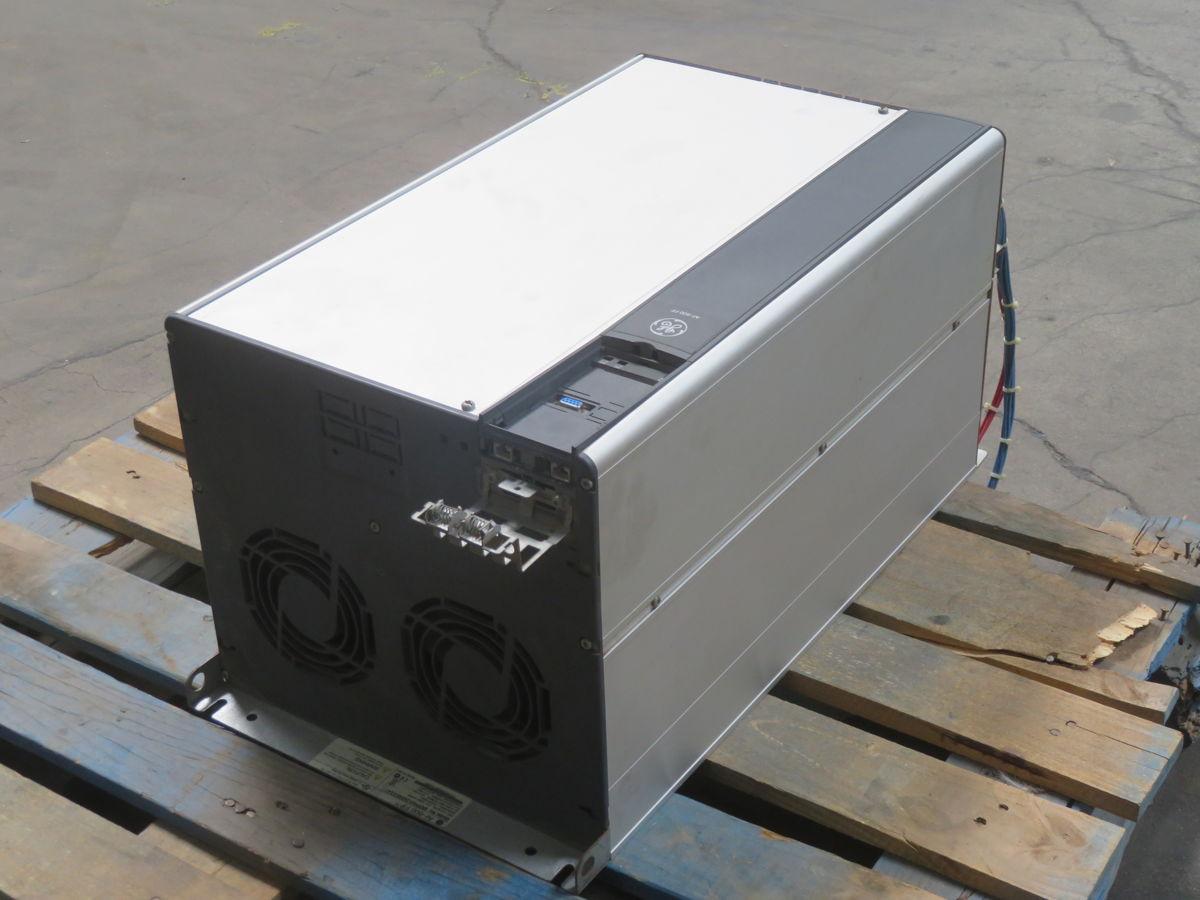 25 HP General Electric #6KFP43125X9XXXA1, AF-600 FP fan and pump drive, 161/145 Amp, 380/480 Volts AC, 3