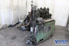 AEF, Bicycle rim inline ring cut-off press, hydraulic pump, #68645