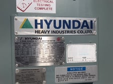 3500 HP 1200 RPM Hyundai, Frame 560, TEAAC, SB, 1.0 service factor, new surplus, 4160 Volts