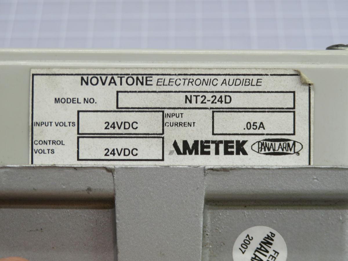 Ametek #NT2-24D, alarm, 88 dB, 16 tones, 24 Volts DC
