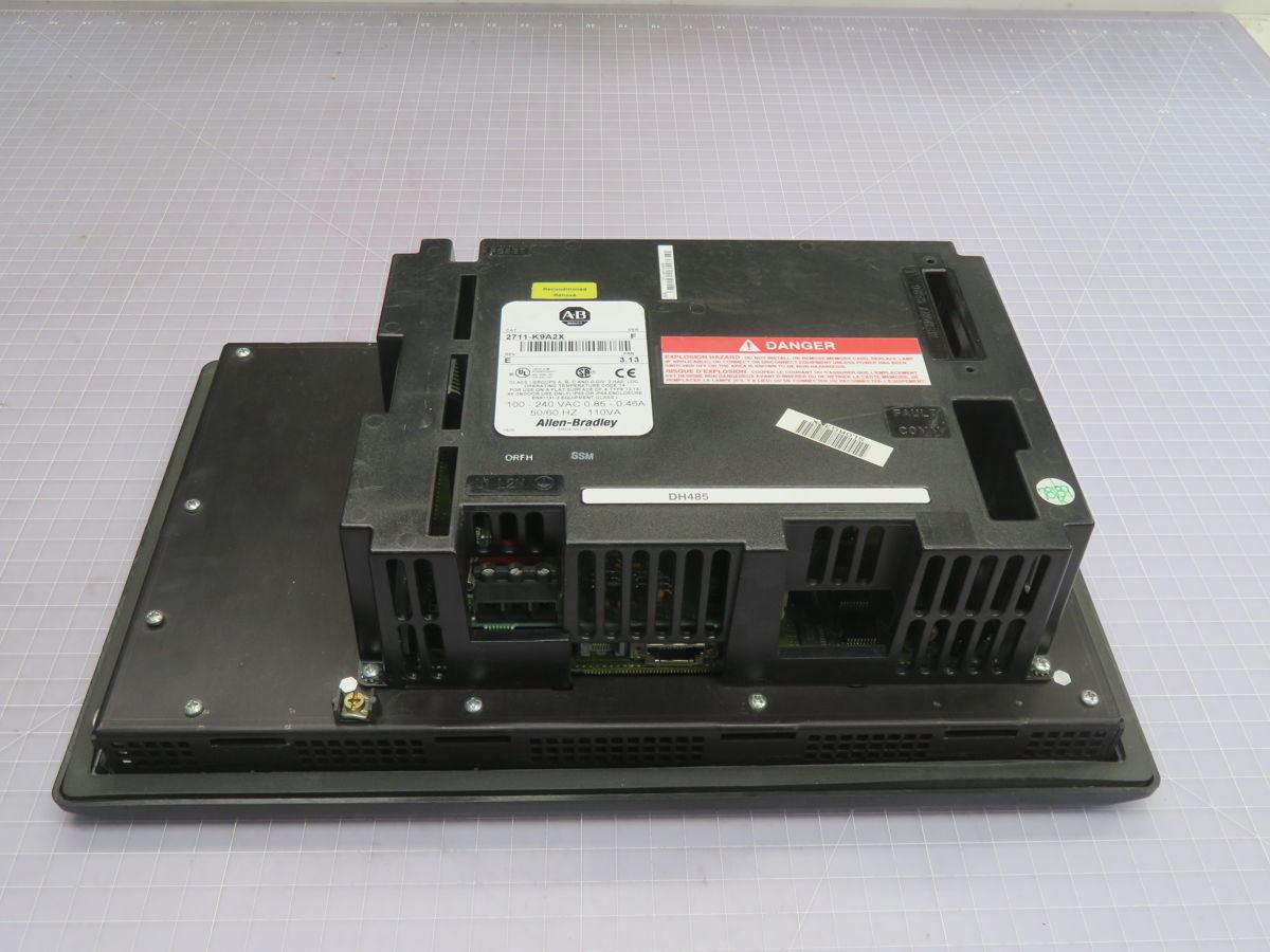 Allen-Bradley #2711-K9A2X, PanelView 900, LCD de 9", teclado, DH Plus, NEMA 4X, 100-240 Volts AC