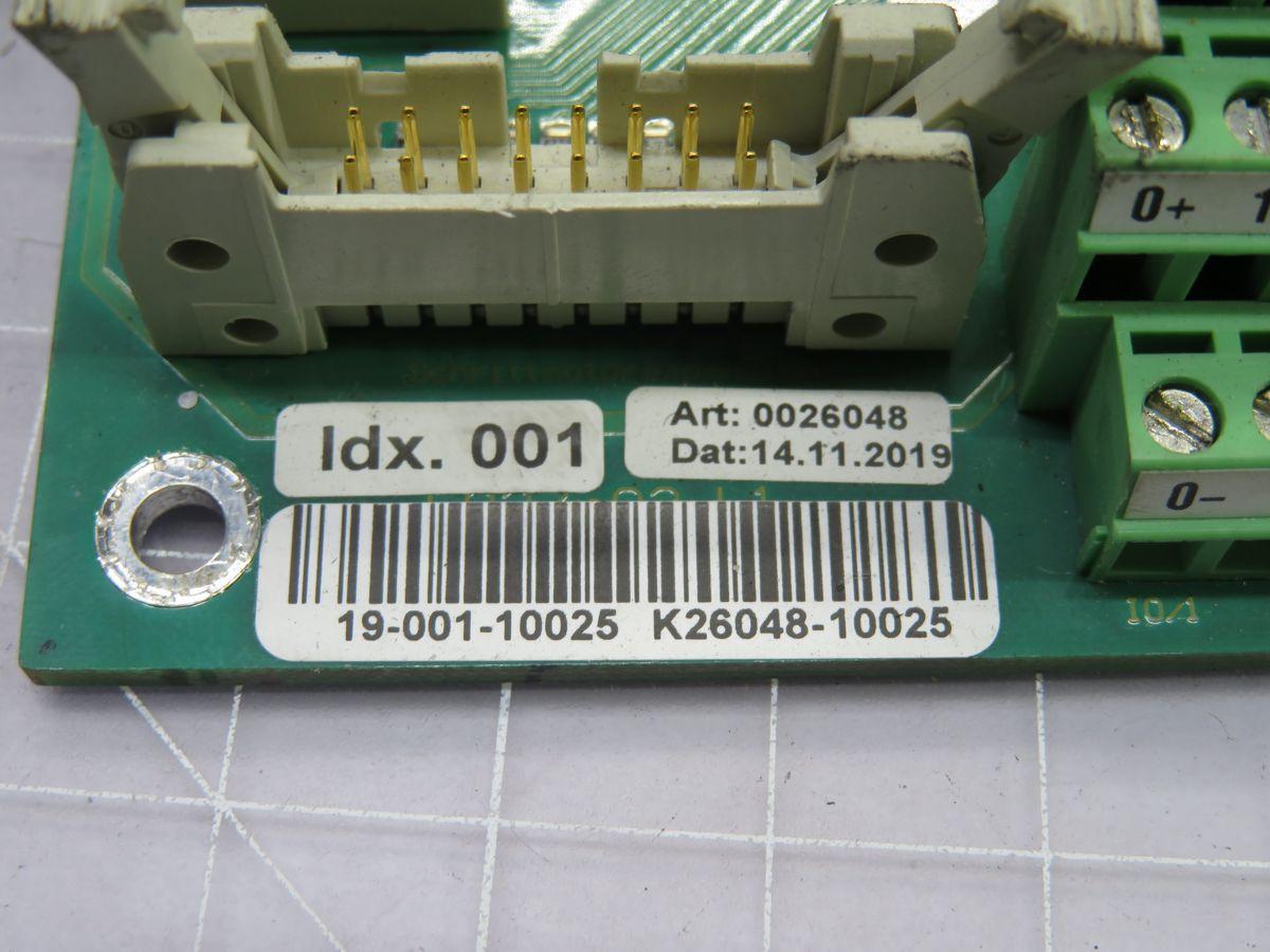 Komax #F937R02.L2, tarjeta de control