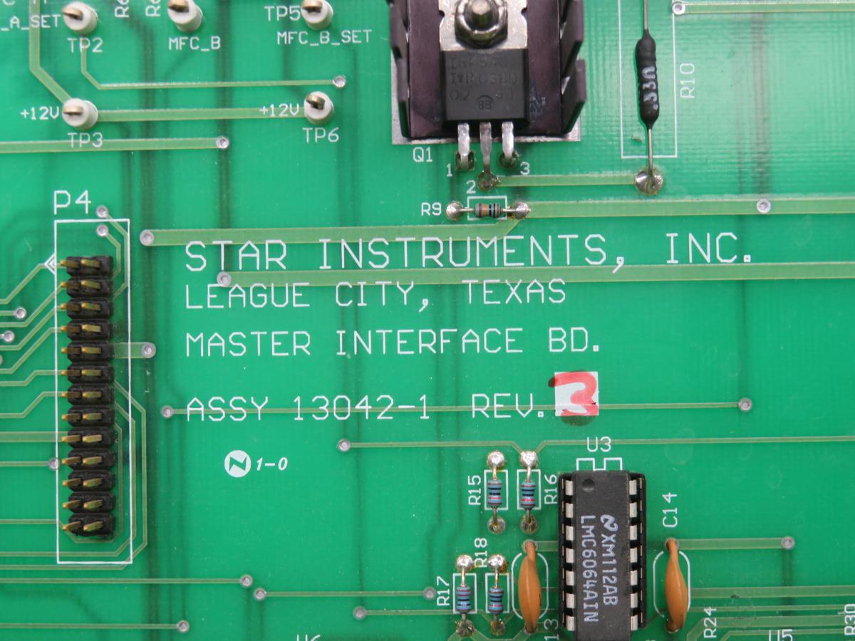 Star Instrument #13042-1, tarjeta de interfaz maestra