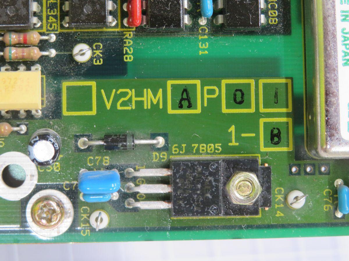 Toshiba #S10HM, tarjeta de control de secuencia