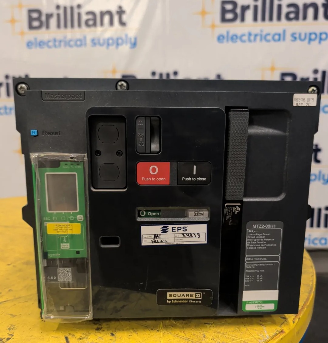 800 Amps, Square D #MTZ2-08H1, i-line insulated case circuit, 635 Volts