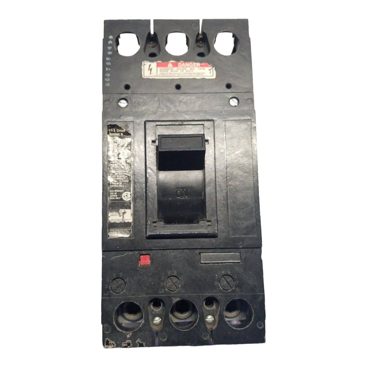 150 Amps, Siemens #FJ63B150, Circuit Breaker, 3-Pole, 600 Volts, Bolt-On