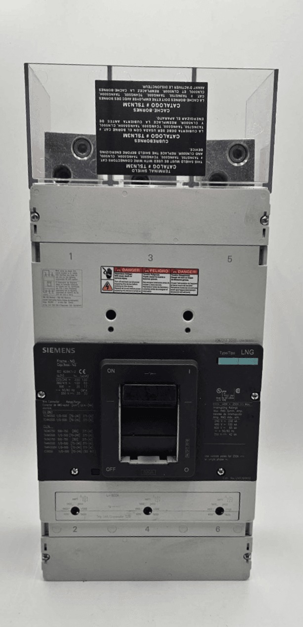 800 Amps, Siemens #LNX3B800, Circuit Breaker, 2-Pole, 600 Volts