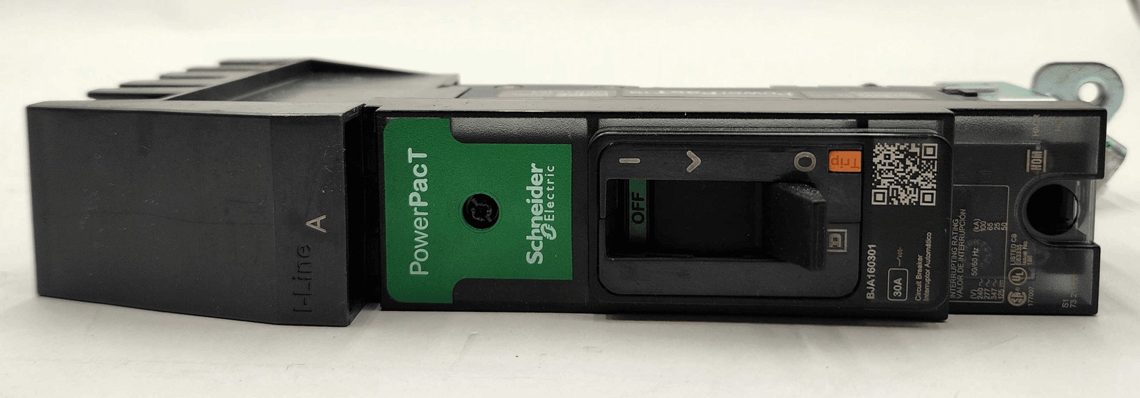 30 Amps, Square D #BJA160301, Circuit Breaker, 1-Pole, 277 Volts