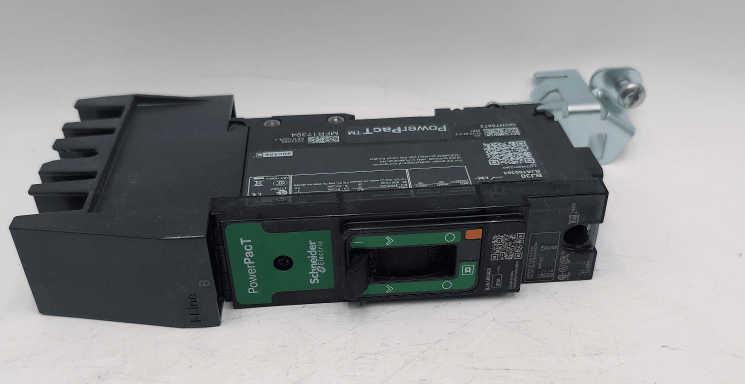30 Amps, Square D #BJA160303, Circuit Breaker, 1-Pole, 277 Volts, NEW