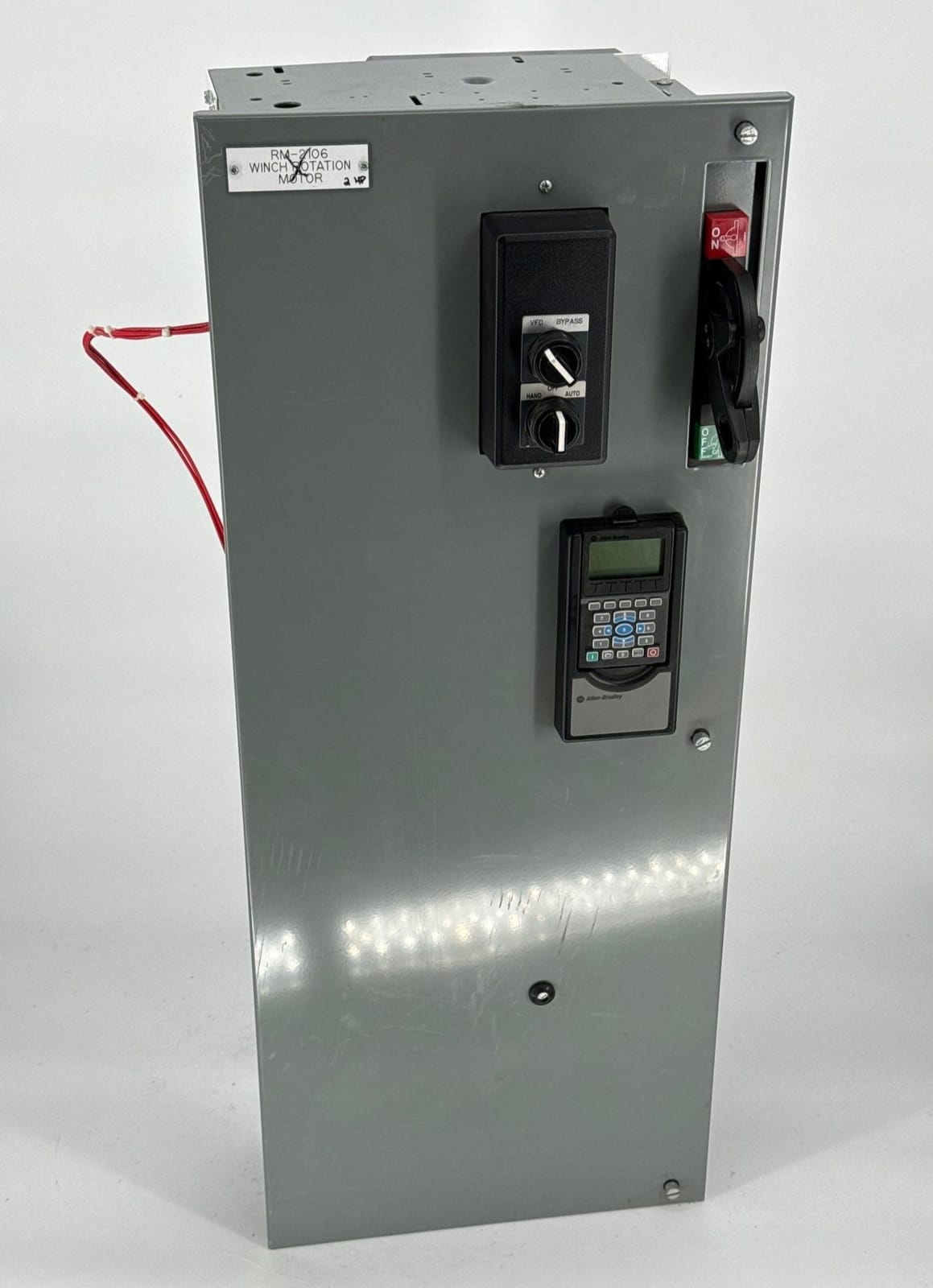 Allen-Bradley #2100, 39", 15 Amp, Combo MCC Bucket, 2 HP, Powerflex753 AC Drive, NEW
