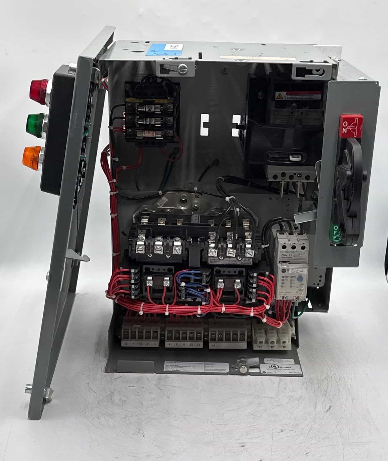 Allen-Bradley #2100, 20", 20 A, Cajón combinado para CCM, arrancador reversible tamaño 1 505-BOD23