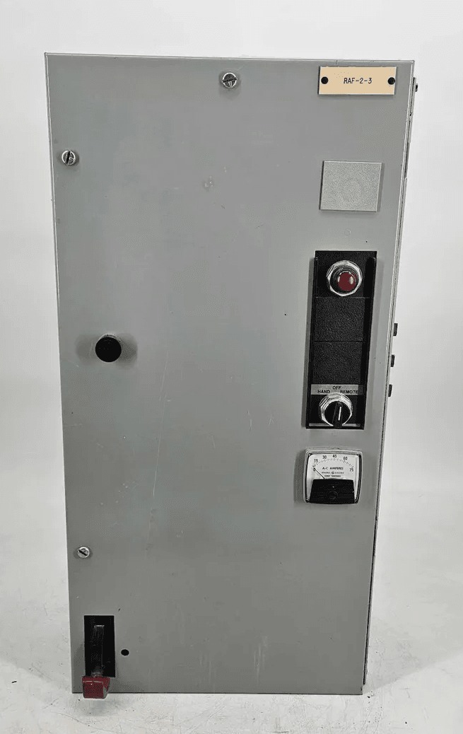 General Electric #GE8000MCCFUSE100A, 100 Amp, MCC Combo Bucket 30" FUSED Starter Size 3