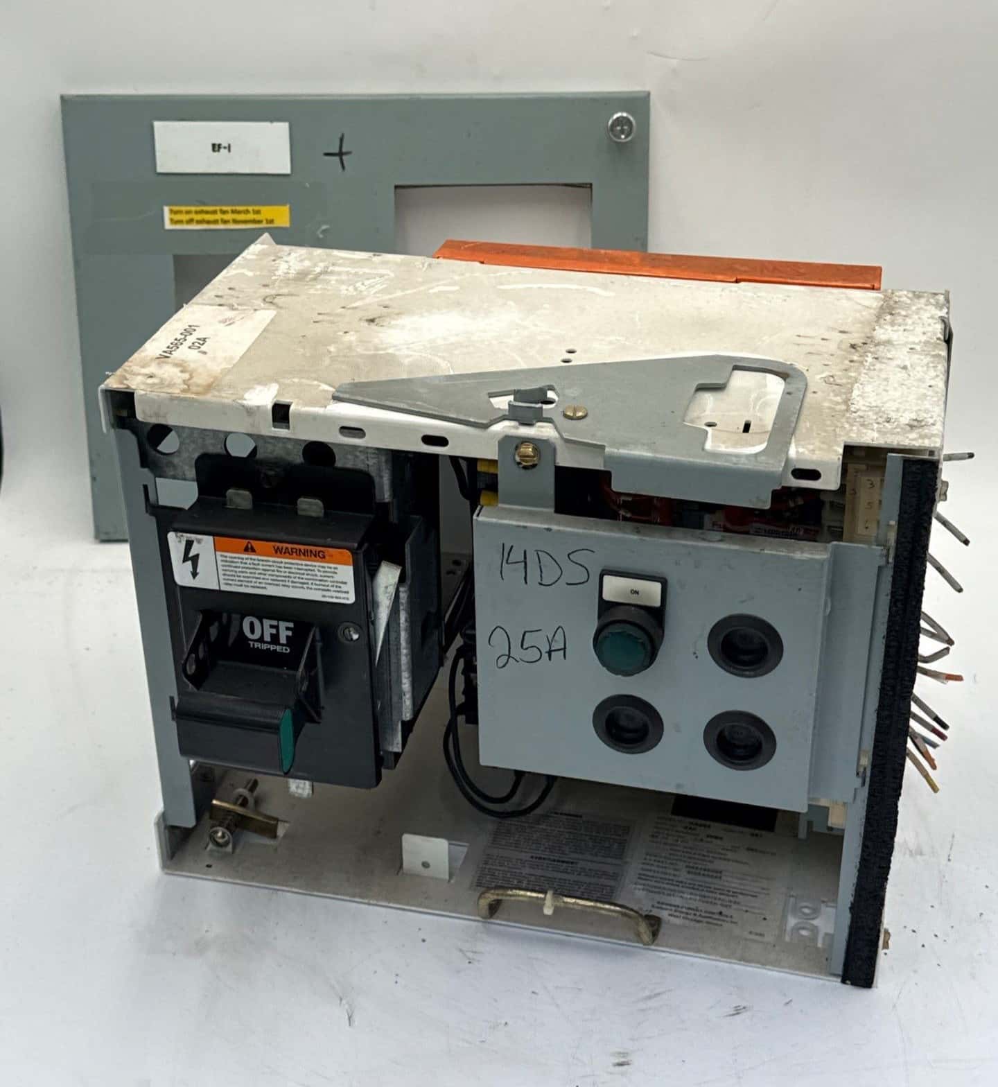 Siemens Model 95-, 12", 25 Amp, Combo MCC Bucket Size 1 14DS32A Starter ED63A025 (2 available)