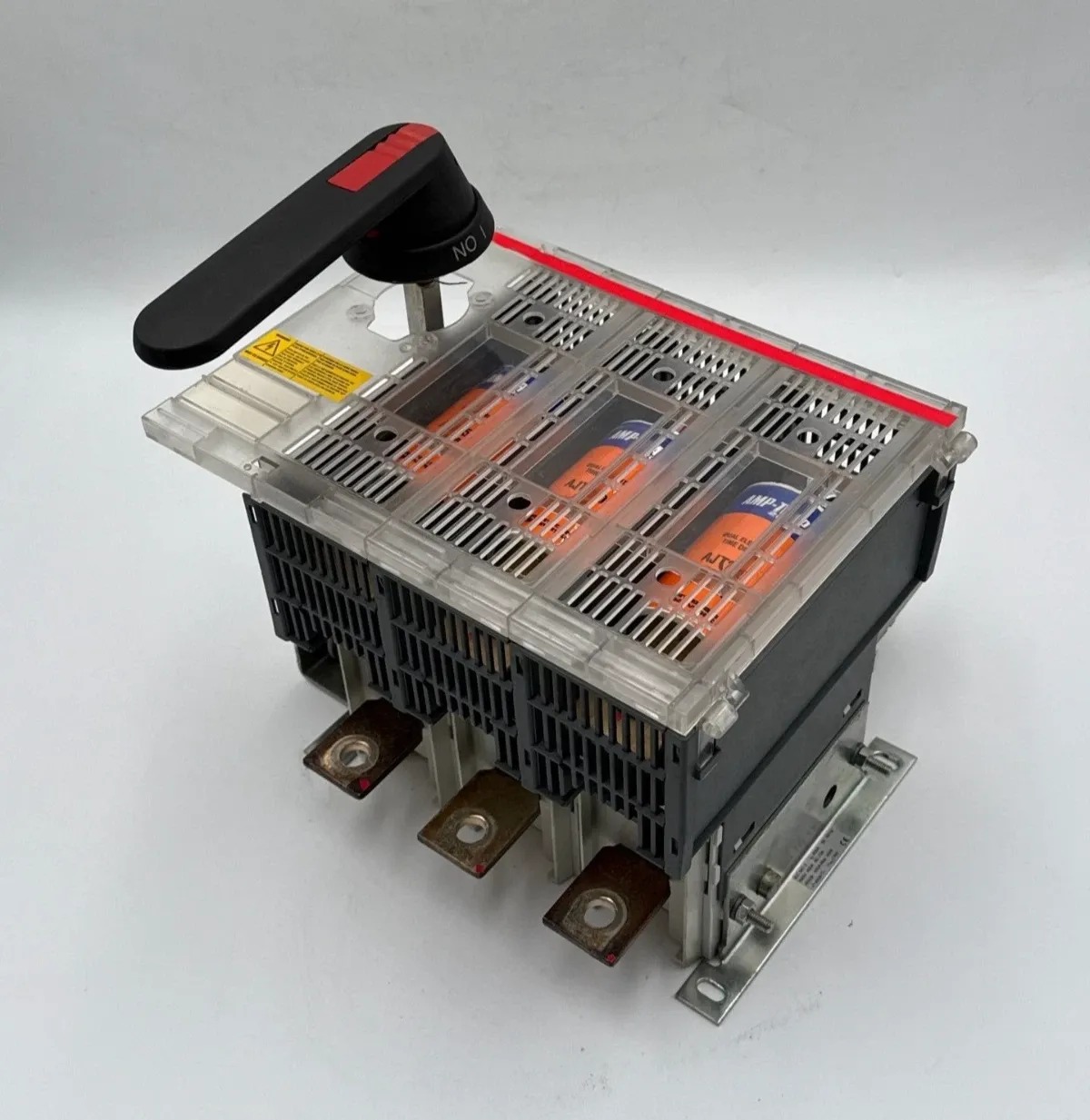 400 Amp. ABB #OES400J3, Fusible Disconnect Switch, 3-Pole, 600 Volts, 350 HP (2 available)