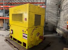 1000 HP 1200 RPM General Electric, Frame 8311S, WPIIBB, 2300 Volts