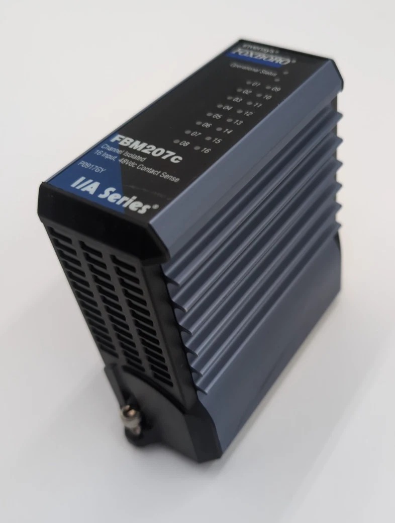 Foxboro #FBM207C, I/A Series Channel Isolated Contact Sense 16 Input 48VDC P0917GY