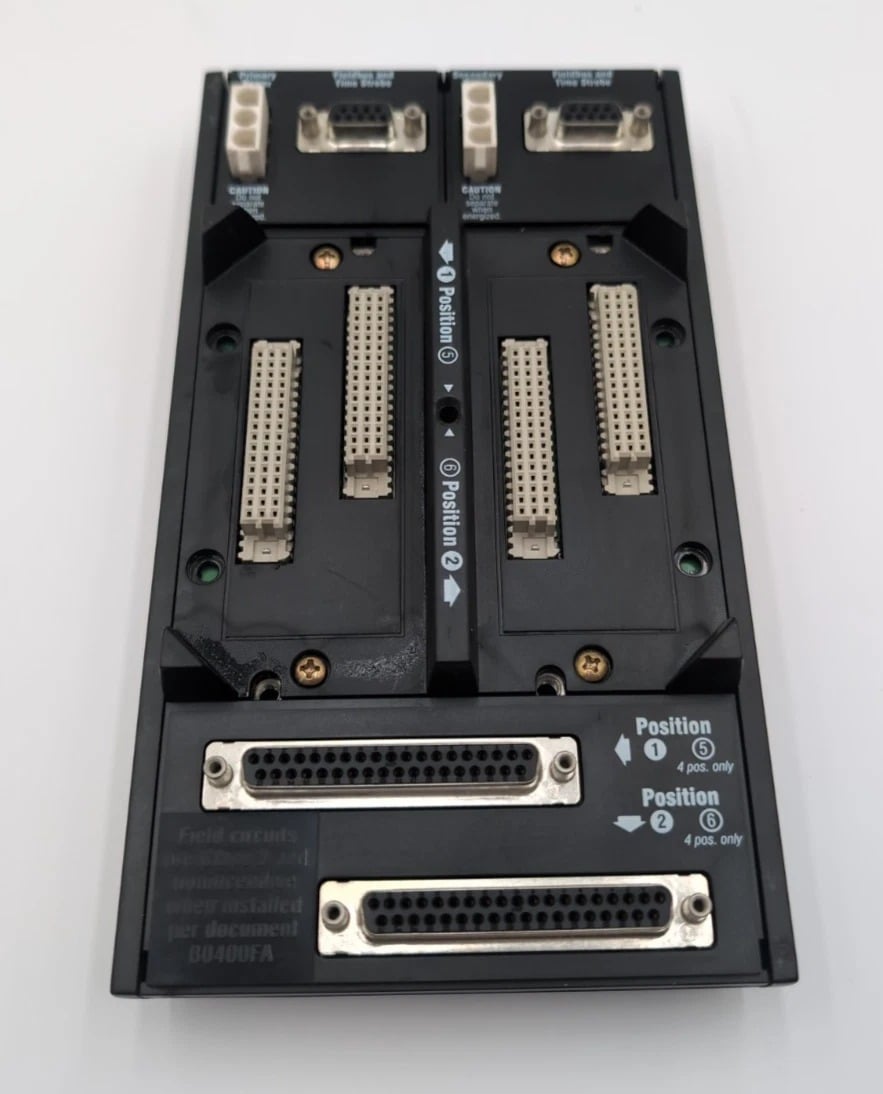 Foxboro #P0926KE, Base Plate for FCM Modules 2 Slots Backplane