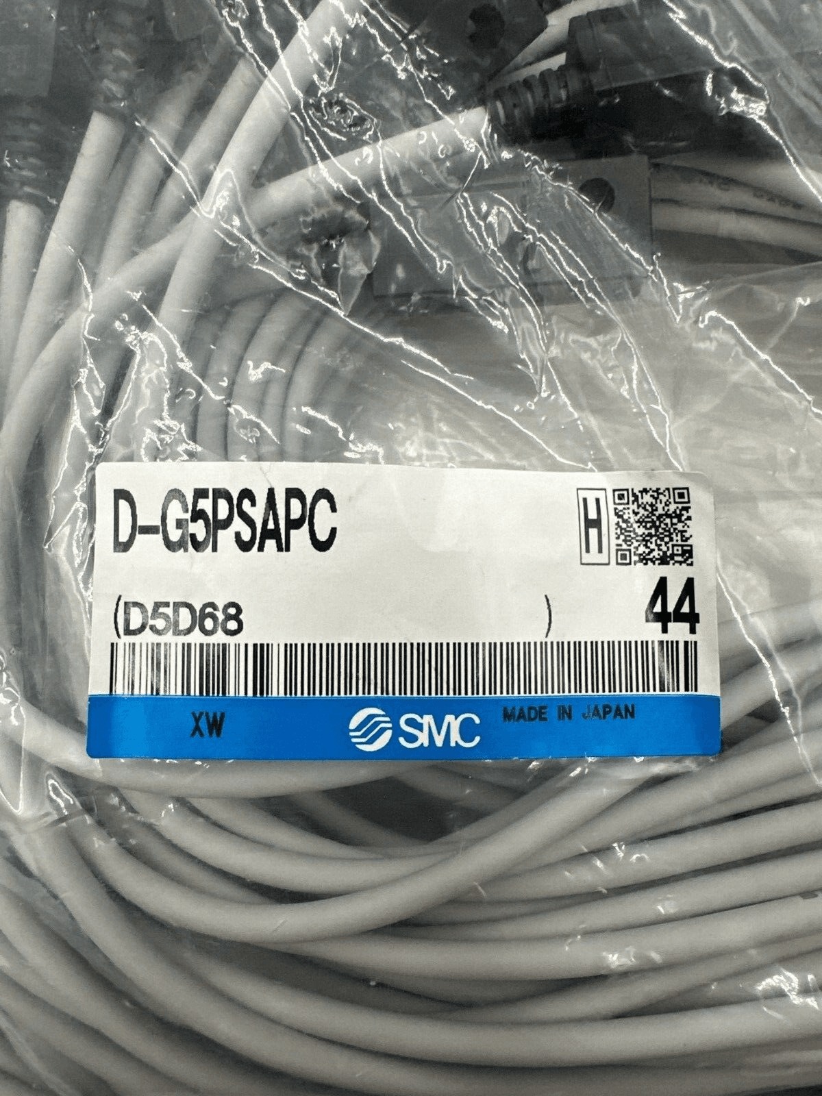 SMC #D-G5PSAPC, Proximity Switch, Hall Effect, INLINE, Solid State, PNP Output, Band Mount, GROMMET, 0.5M