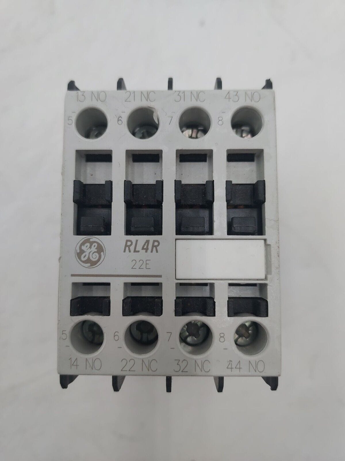 General Electric #RL4RA022T, 4-Pole, 10 Amp, Control Relay