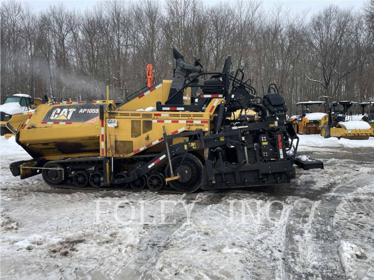 Caterpillar AP1055F, Asphalt Paver, 6202 hours, S/N: TJ500353, 2016