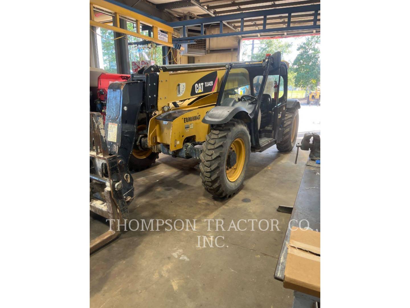 Cat TL642D, Telehandler, 2199 hours, S/N: ML801667, 2020