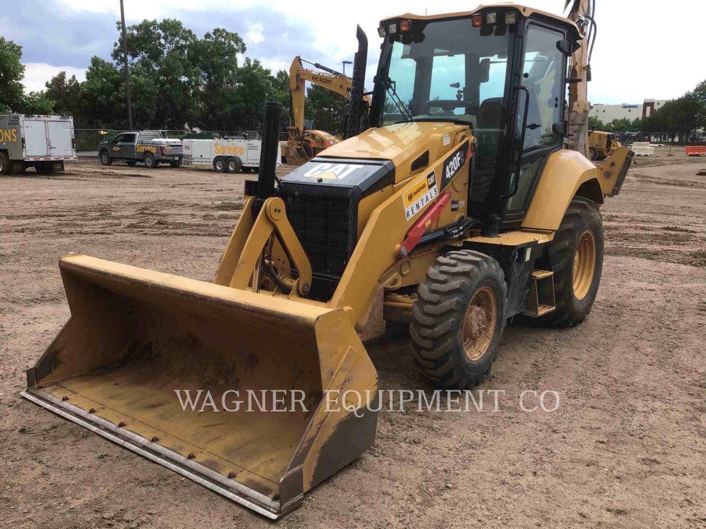 Cat 420F2, Backhoe Loader, 3295 hours, S/N: HWC04816, 2019