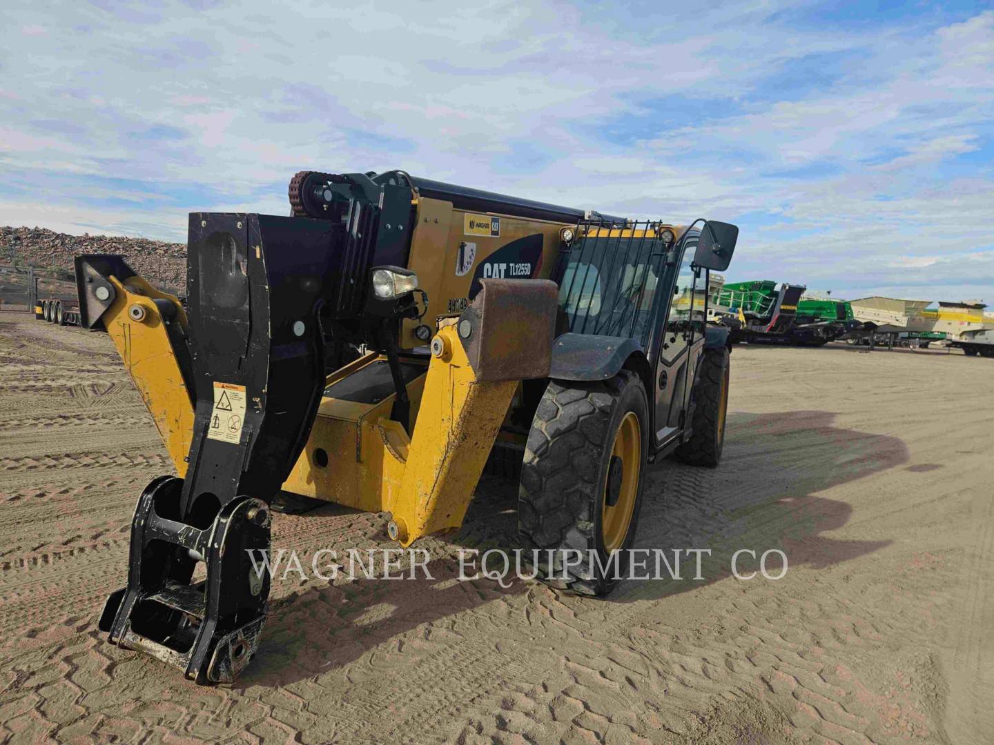 Cat TL1255D, Telehandler, 3597 hours, S/N: ML701958, 2019