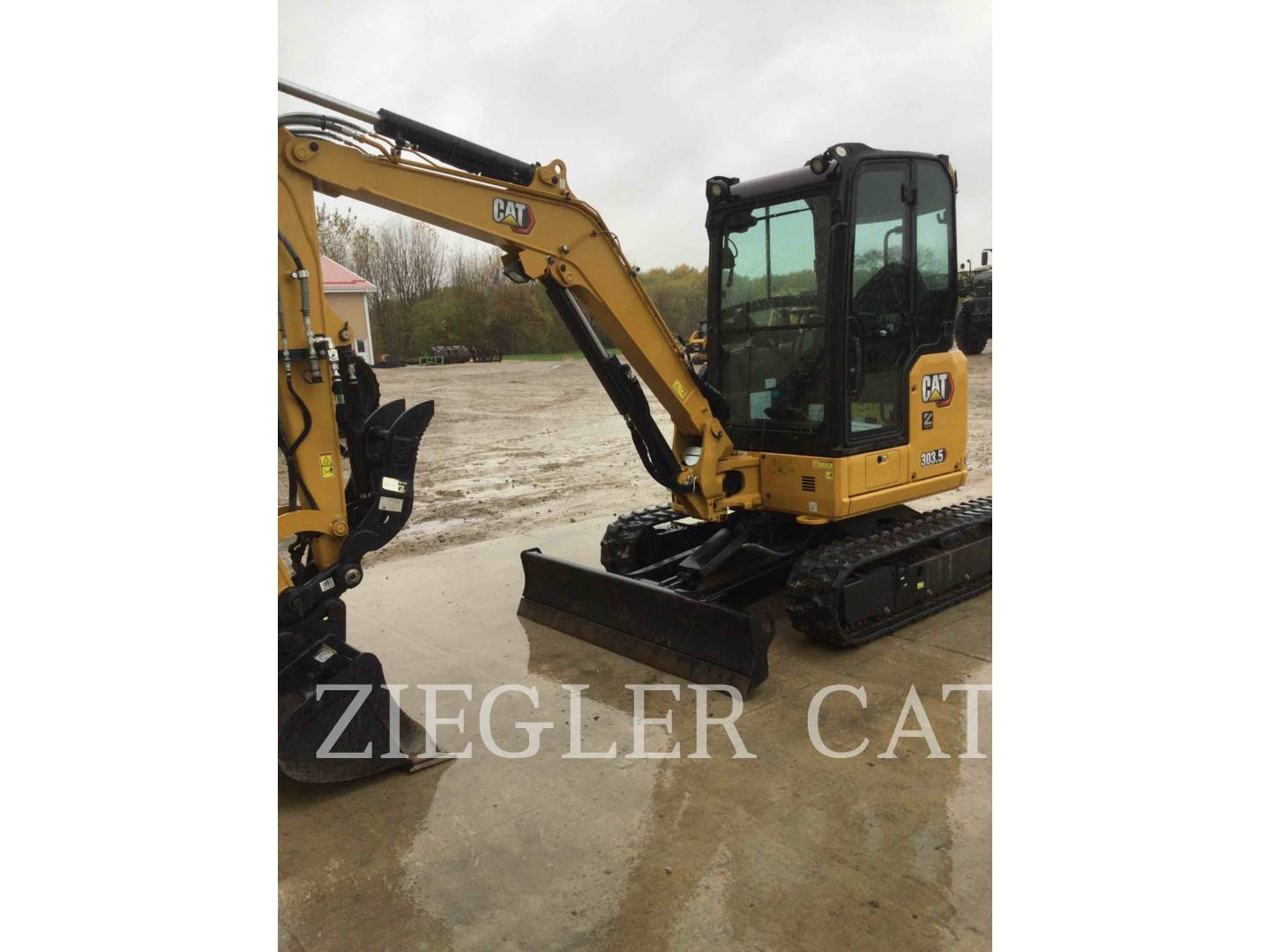 Caterpillar 303.507CR, Excavator, 218 hours, S/N: RE906200, 2025