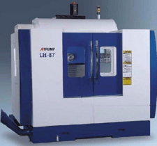 Atrump #LH-117-Centroid, 24 automatic tool changer, 43.3" X, 35" Y, 27" Z, 4500 RPM, 3-Axis, 25 HP, 27.6"