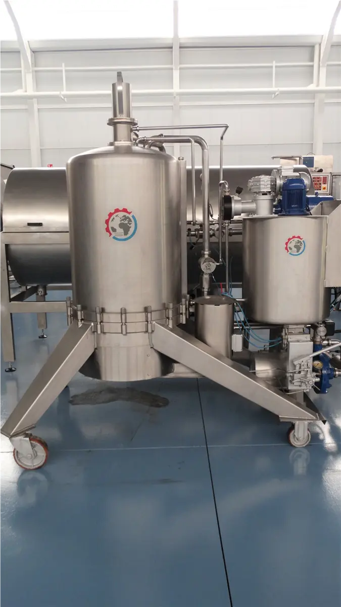 IMECA, Stainless Steel Tangential Filter, control panel, 7.7' H