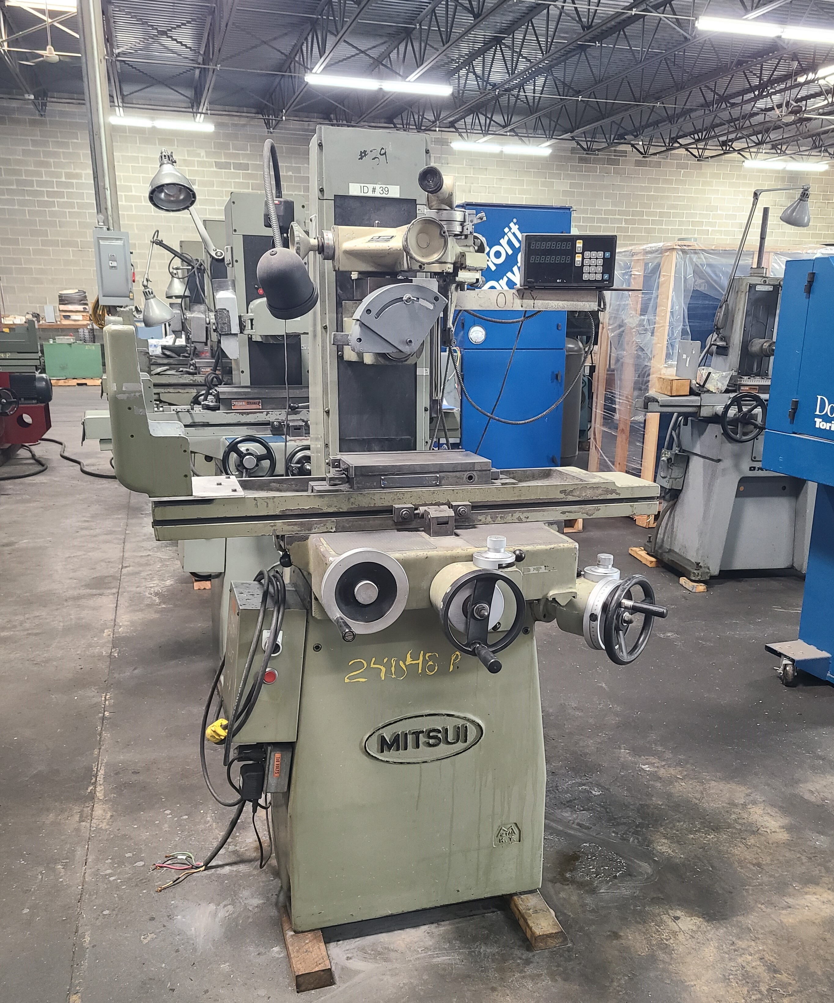 7" x 14" Mitsui #MSG-200-MH, Surface Grinder, 14" x 6-1/4" table, 15" max table to spindle, 15" long. x 8"