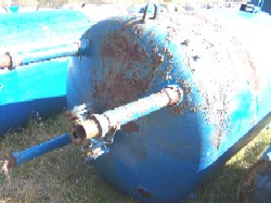 Tanque vertical con recubrimiento de vidrio Pfaudler de 1000 galones, vidrio #5010, 60" de diám. x 75" de
