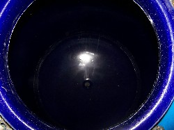 Tanque vertical con recubrimiento de vidrio Pfaudler Chemstor #CV-60-1000-50 de 1000 galones, vidrio