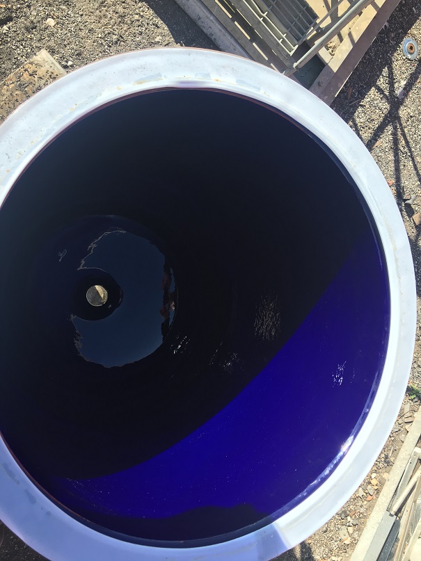 30 gallon De Dietrich, Glass Lined Tank, Vertical, 3009 glass, 20" diameter x 20" straight side, 100/FV psi @