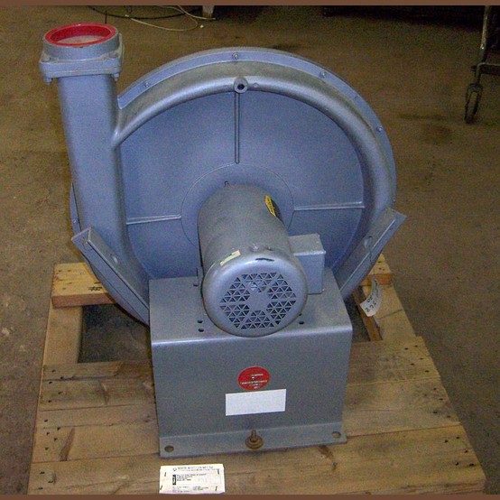 100 cfm, North American #2320-19/2-T1.5, Centrifugal Blower, 20 psi, 2 HP, 3450 RPM, 208-230/460 Volts