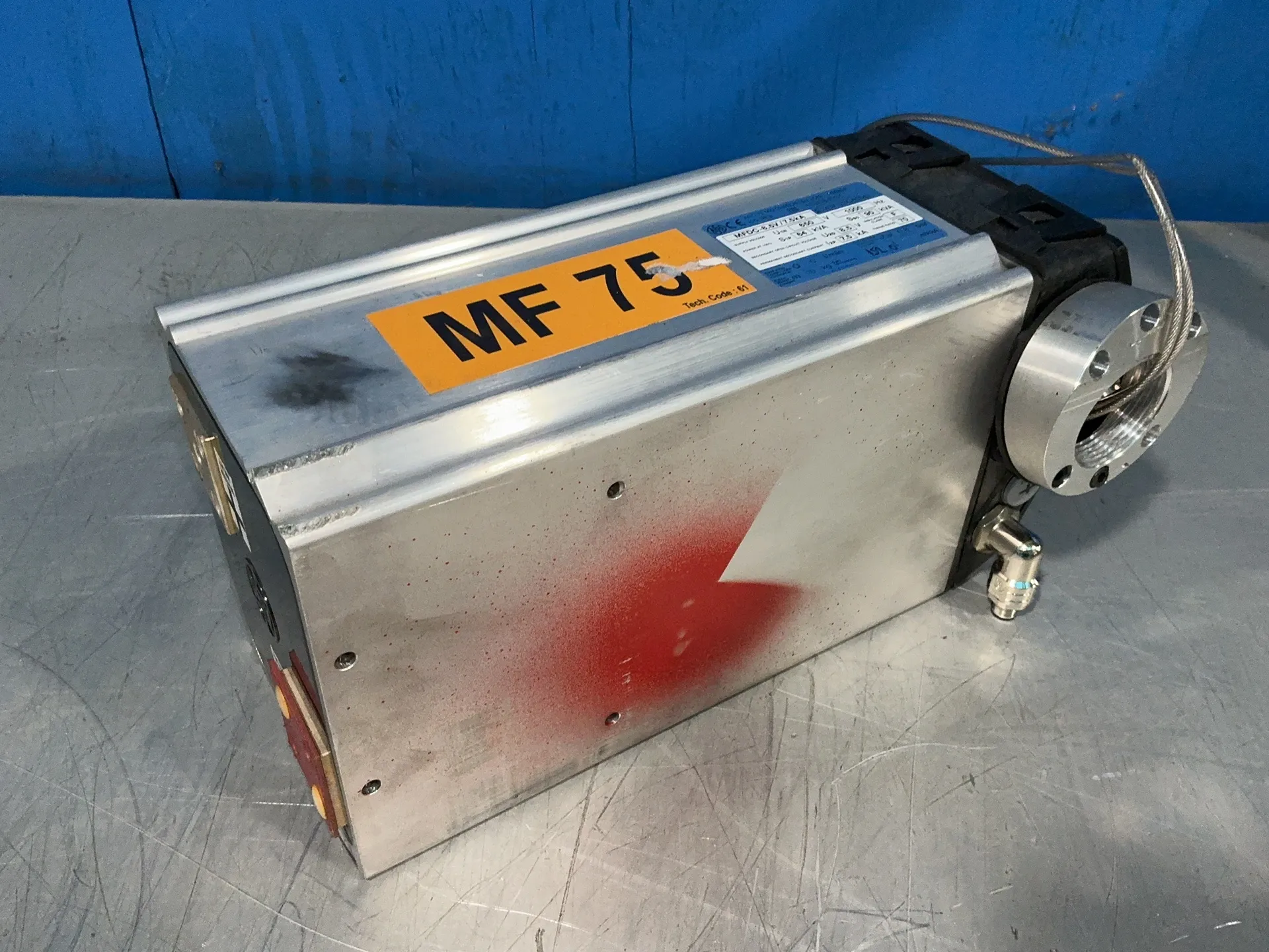 90 KVA, ARO #MFDC-8.5V/7.5KA, MFDC Resistance Welding Transformer, 650 V.