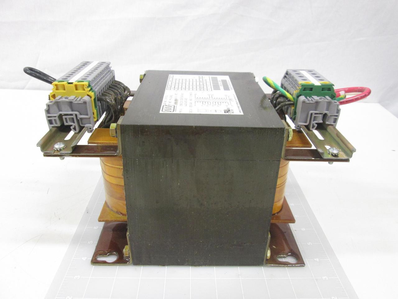 5 KVA 208-480 Primary, 120/240 Secondary, Marelco 5071025-M-14396S, transformer, 1 phase
