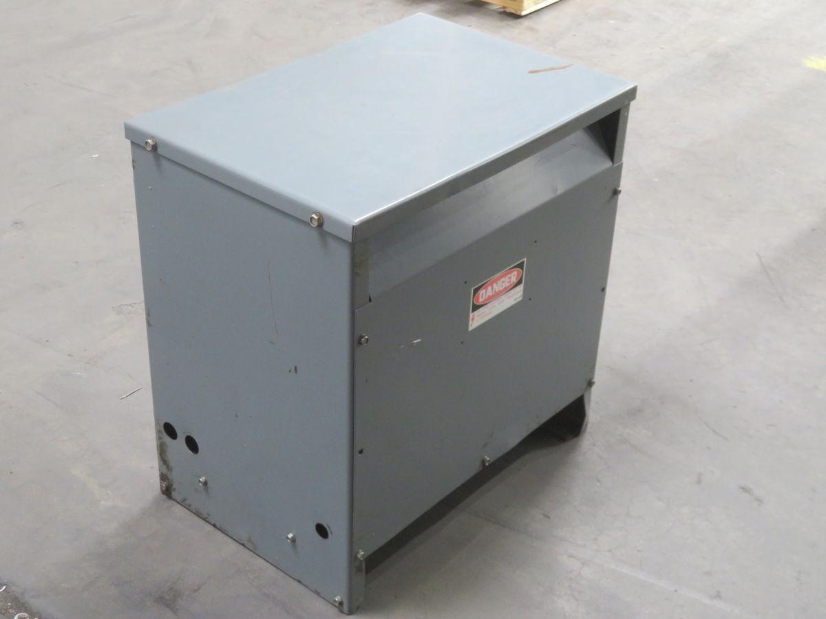 15 KVA 240/480 Primary, , Square D 15T6H, transformer, 3 phase