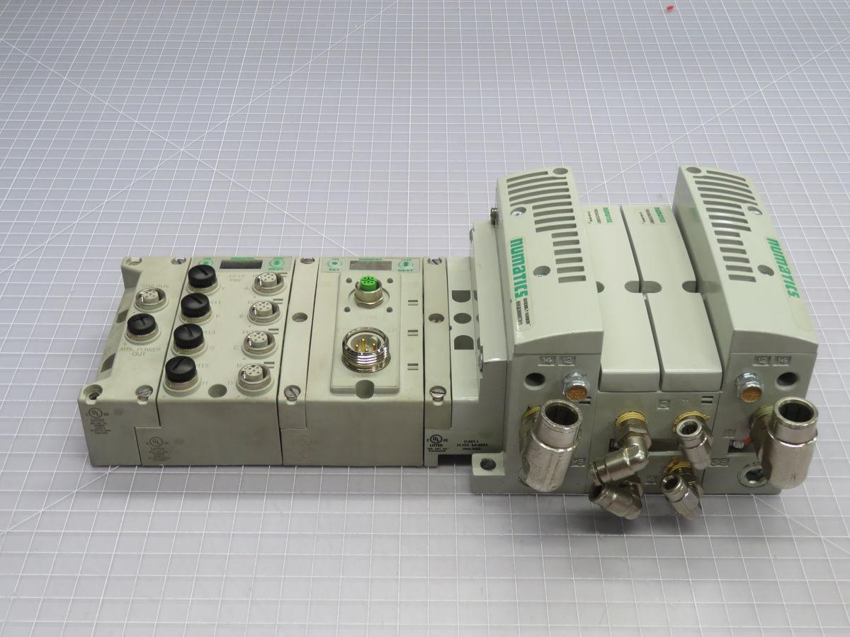 Numatics #8503AV3B300VMUF, 503 series valve manifold assembly