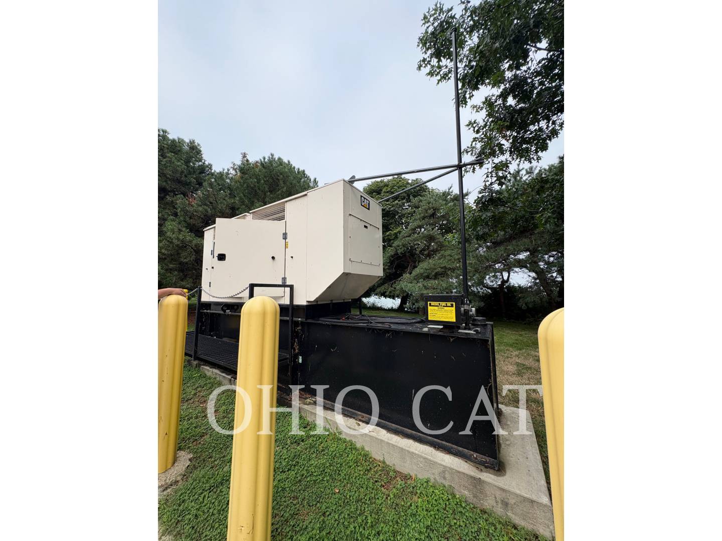 150 KW Caterpillar C7.1, Diesel, 1800 RPM, 480V, 280 hours, 2018