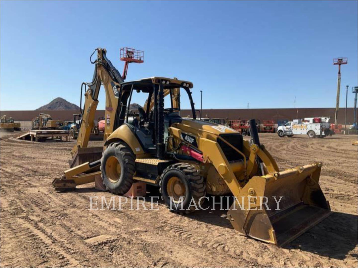 Cat 450F 4EOMP, Backhoe Loader, 1630 hours, S/N: HJR00765, 2018