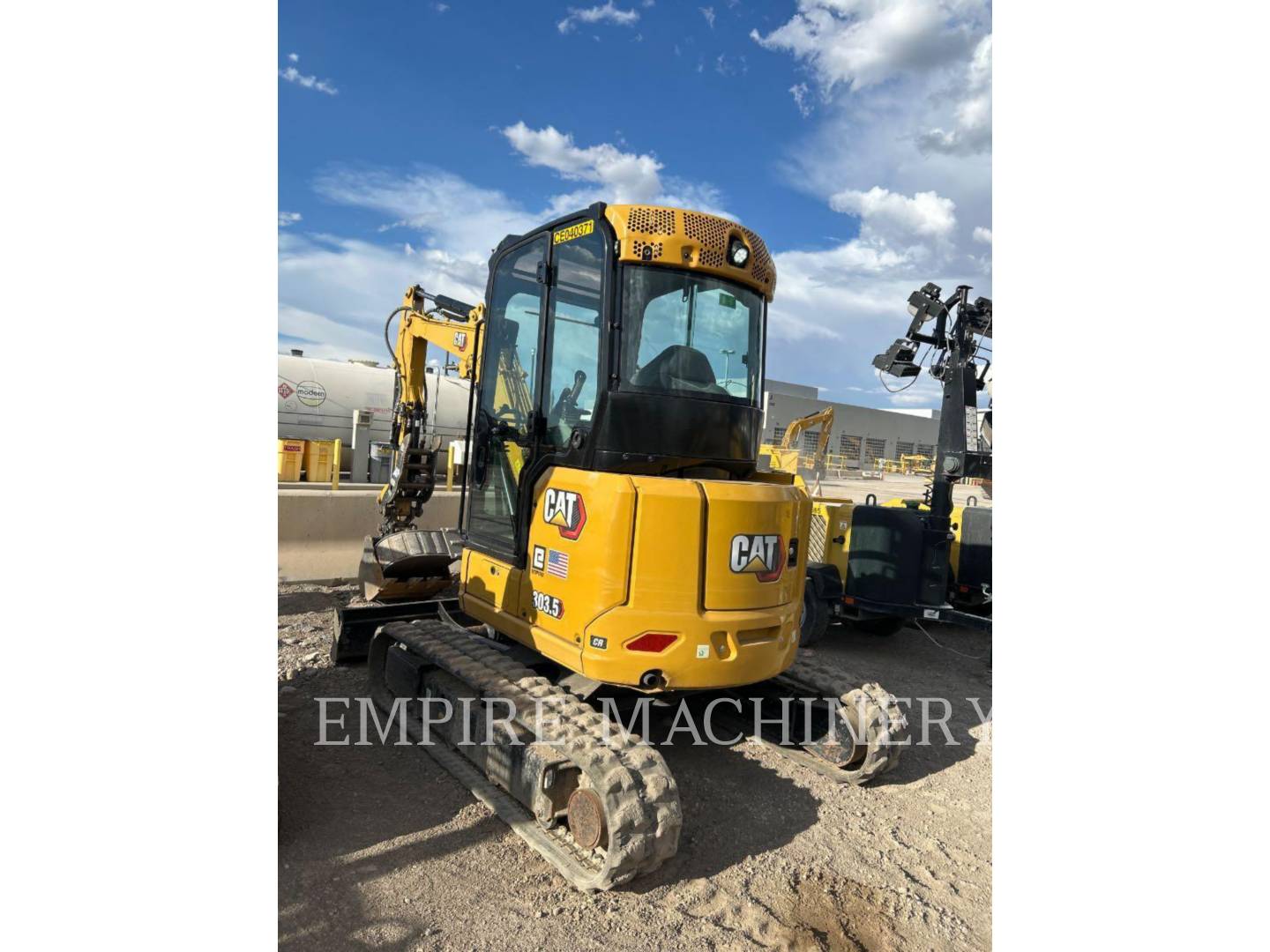 Caterpillar 303.5-07CA, 1440 hours, S/N: RE903016, 2023